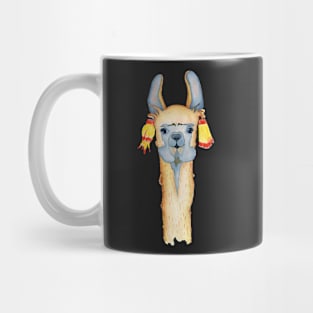 Llama Watercolor Mug